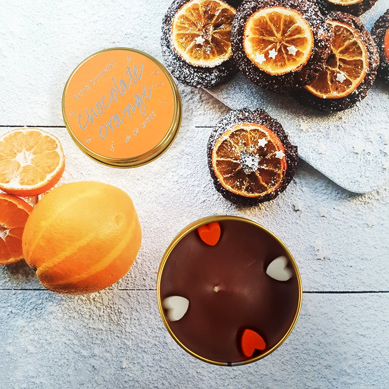 Chocolate Orange Scented Jar Candle