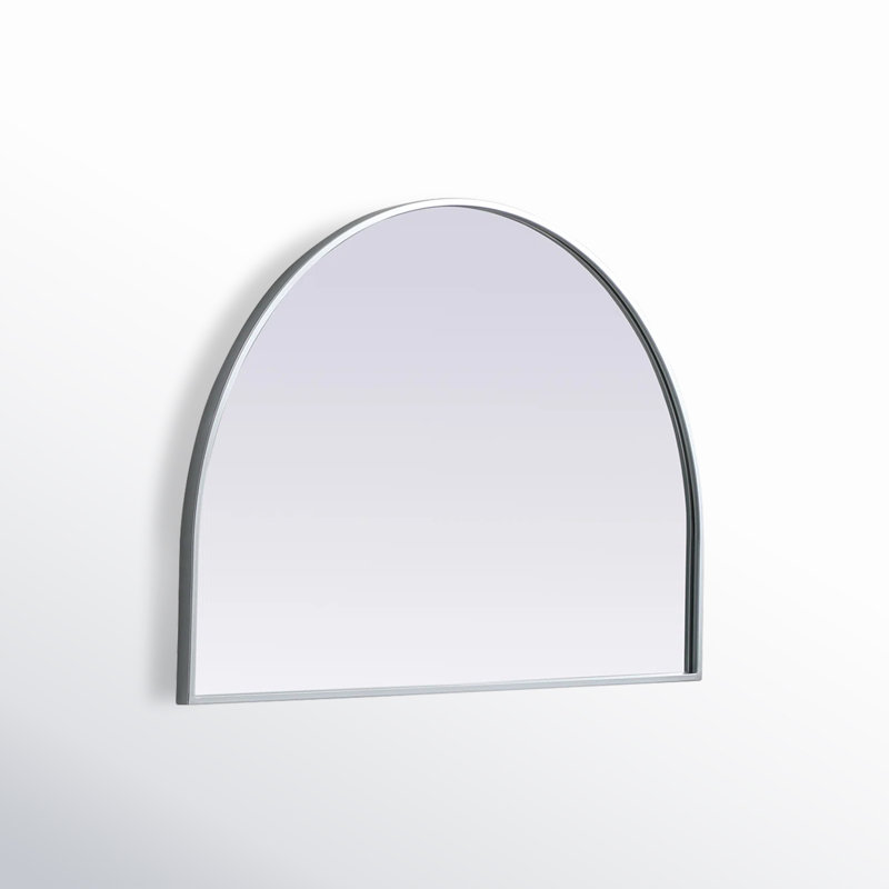 Miroir mural Sabine, Argent, 24 po x 33 po