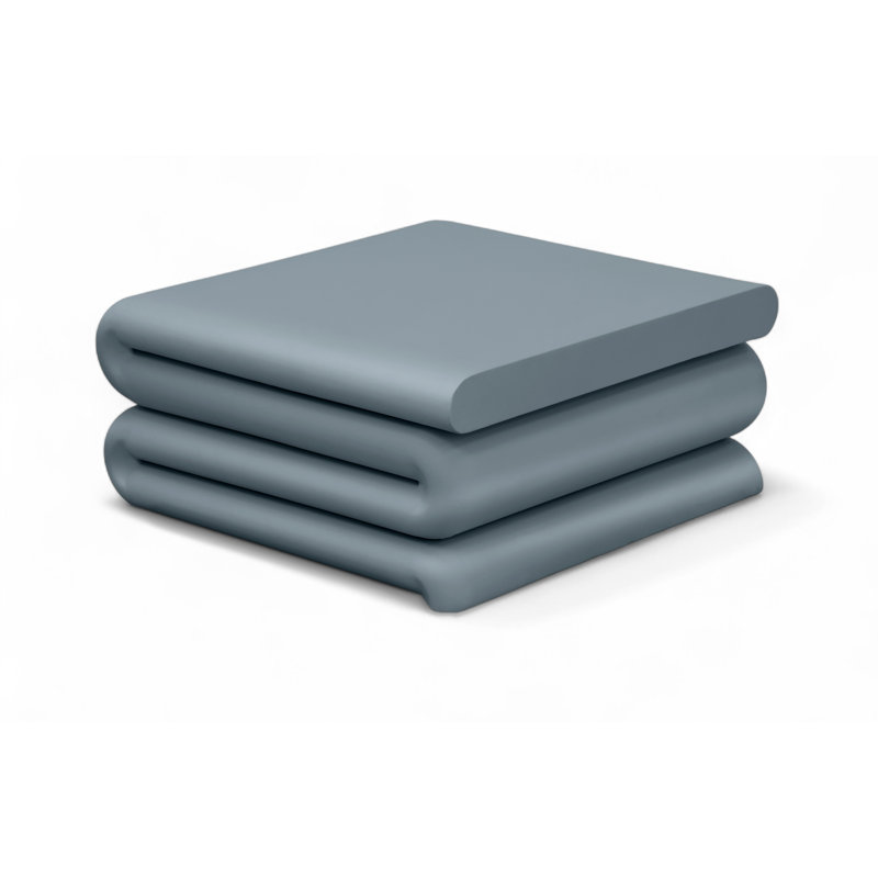 Table basse en fer Roland, Bleu