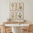 Framed Floral Canvas Wall Art