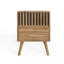 39.5cm W Manufactured Wood Bedside Table