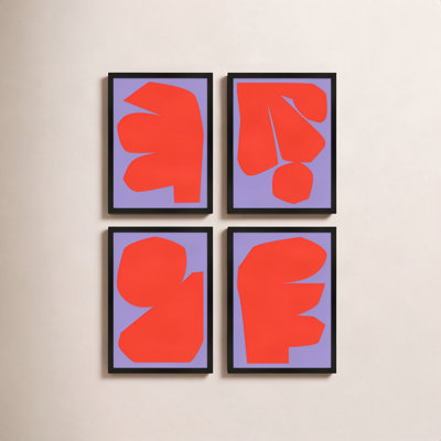 Akita "Module Minimalism" 4-Piece Print Set