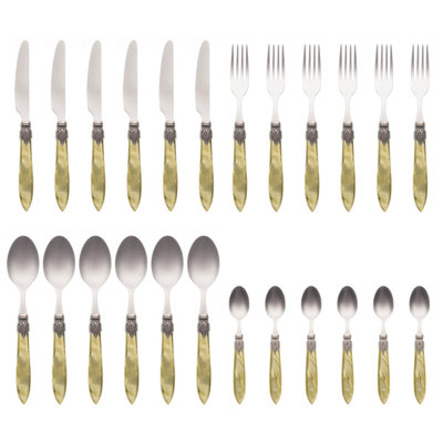 Alenka 24 Piece Cutlery Set, Service for 6