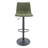 Maximilian Modern Adjustable Swivel Bar Stool – PU Leather Seat with Footrest & Iron Base – 360° Rotation, Counter & Bar Height Chair for Kitchen Island, Home Bar, Pub, Dining Room-320623918-306060260