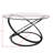 Dimitri Galaxy Tempered Glass Round Coffee Table-565745789