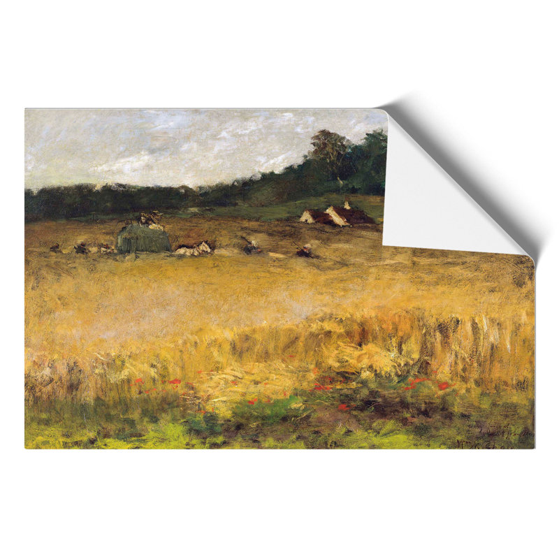 Wheat Field by William Merritt Chase - Frameless Print, 30cm H x 42cm W x 0.1cm D