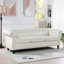 Canapé Chesterfield à accoudoirs roulés 3 places-81558126