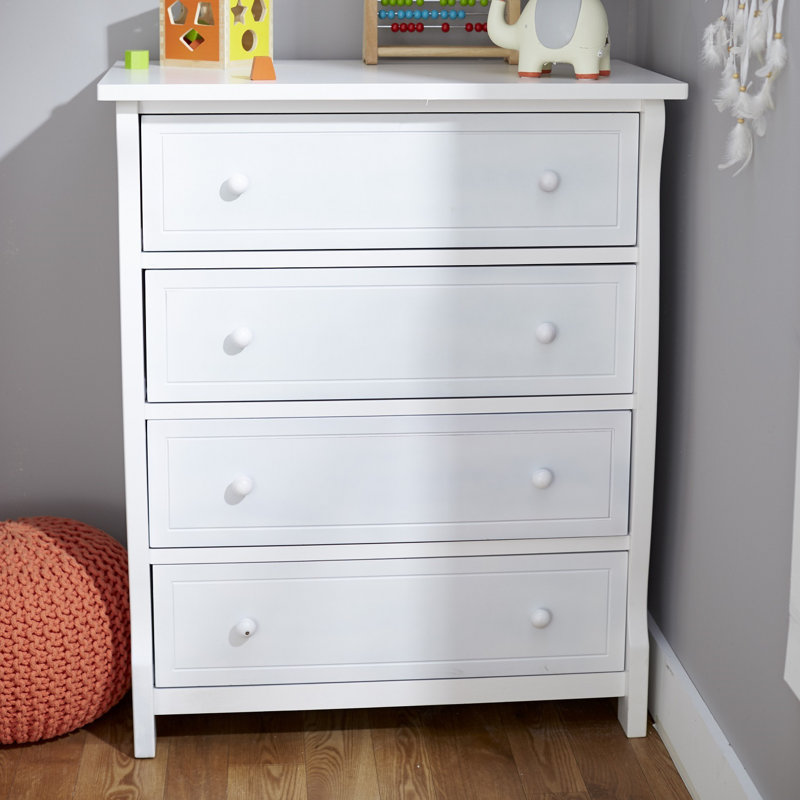 Princeton Kids 4 - Drawer Chest, White