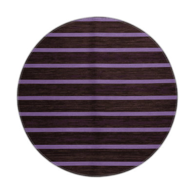 Tapis intérieur / extérieur noir HorizontalStripes