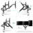 ONKRON Multi-Screen Electronic Mount
