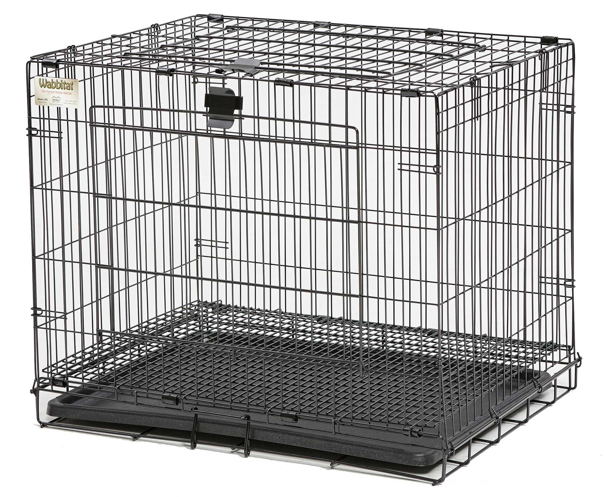 MidWest Homes for Pets Wabbitat Folding Rabbit Cage & Reviews | Wayfair