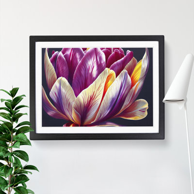 Beaming Flower - Framed Print