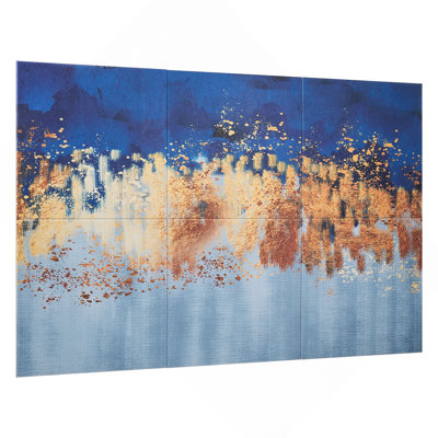 6 Pack Art Acoustic Panels 23.6 X 23.6 Inch Self Adhesive For Home Pastel