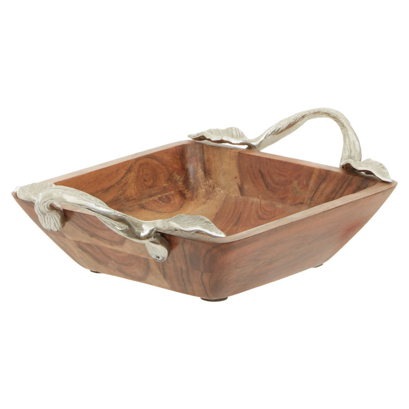 Alpen Home Bulhary Wood Condiment Server
