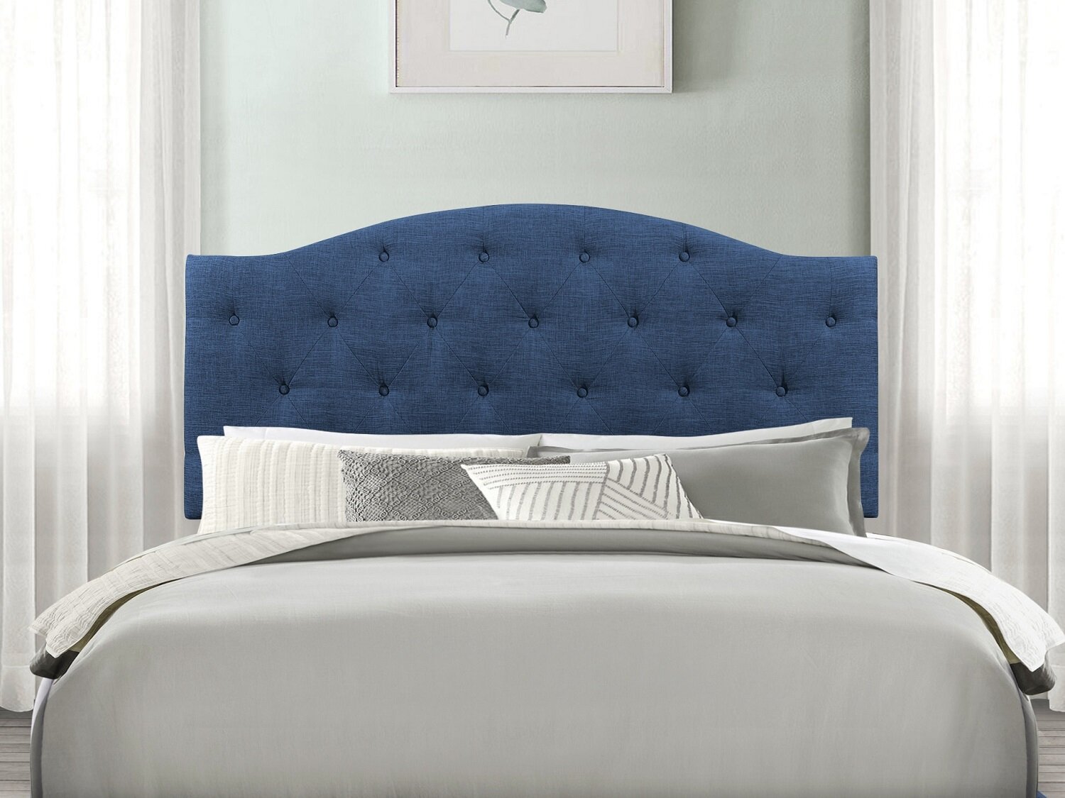 Red Barrel Studio® Upholstered Headboard & Reviews | Wayfair