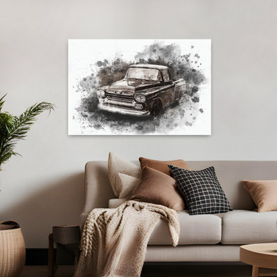 «Old Chevy», art contemporain abstrait