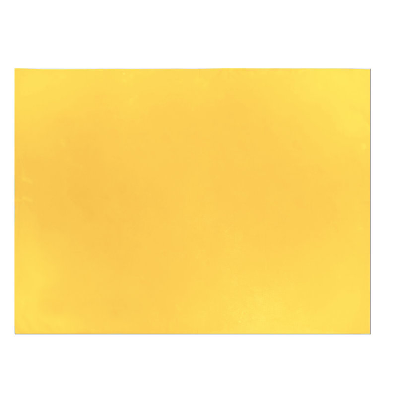 Panama Rectangular Solid Colour Tablecloth, 140cm W x 240cm L, Yellow