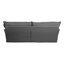Canapé rembourré et confortable de 87,4 po avec de grands coussins de moquette-384757204