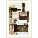 Collage Of Sepia 2 Painting by Lillian August