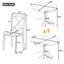 Chaise d'appoint Houchin