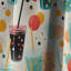 Popart Soda Spots For Teenagers Room - Rideau occultant géométrique abstrait - 1 panneau-107546900