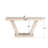 2-Tier Vintage Entryway Console Table, Behind Couch Table-953097506