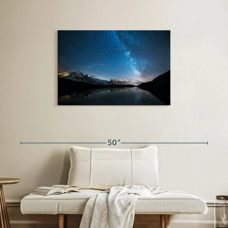 Oberle Milky Way Above Cheserys Lake, 24" H x 36" W
