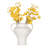 Ceramic Jar with Valencia Inspired Design Modern Decorative Accent.-1389783541