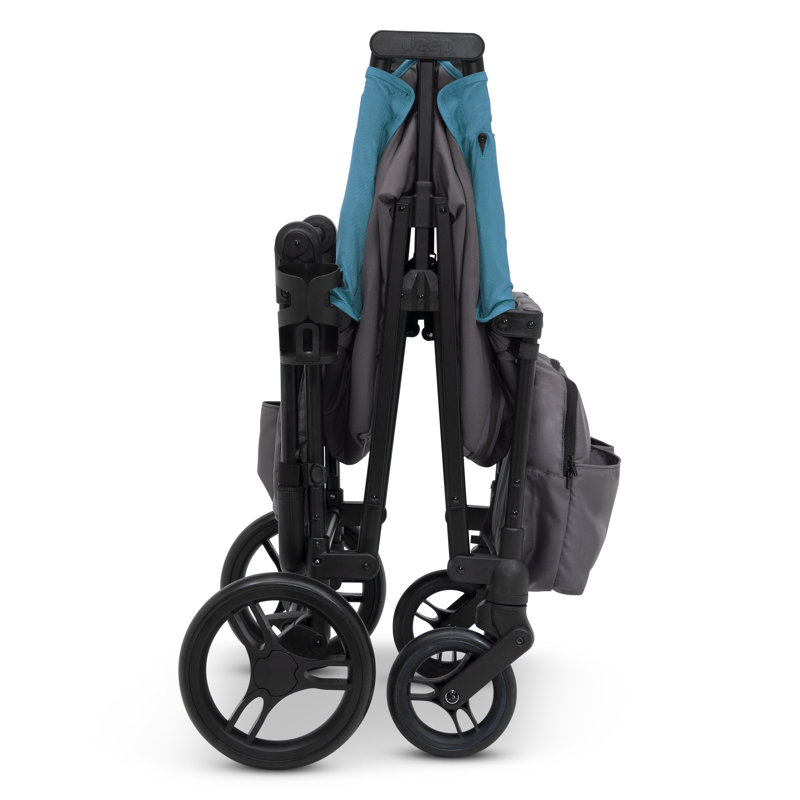 Jeep Sport All-Terrain Stroller Wagon by Delta Children, Gray/Blue Moon