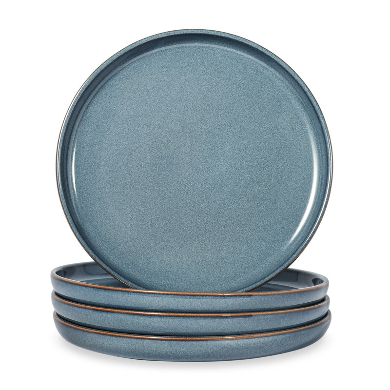 Assiettes à salade 8 "Mesa Ceramics Uno, Bleu