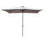 Parasol Taibah 120 avec contrepoids inclus-320210100