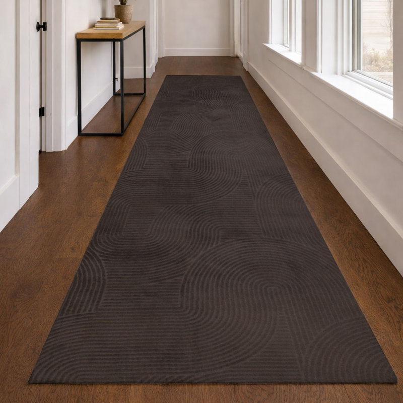 Tapis gris Elion, Gris, 2'8" x 8'0"