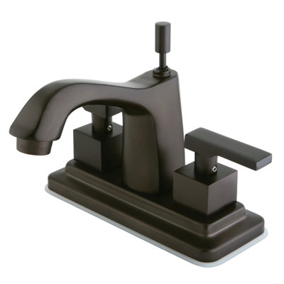 Milano Centerset Bathroom Faucet with Drain Assembly