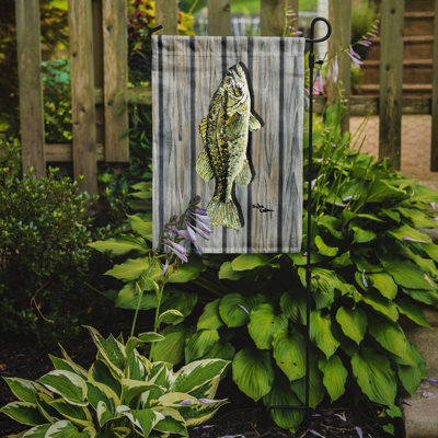 Drapeau de jardin 2 côtés fish bass
