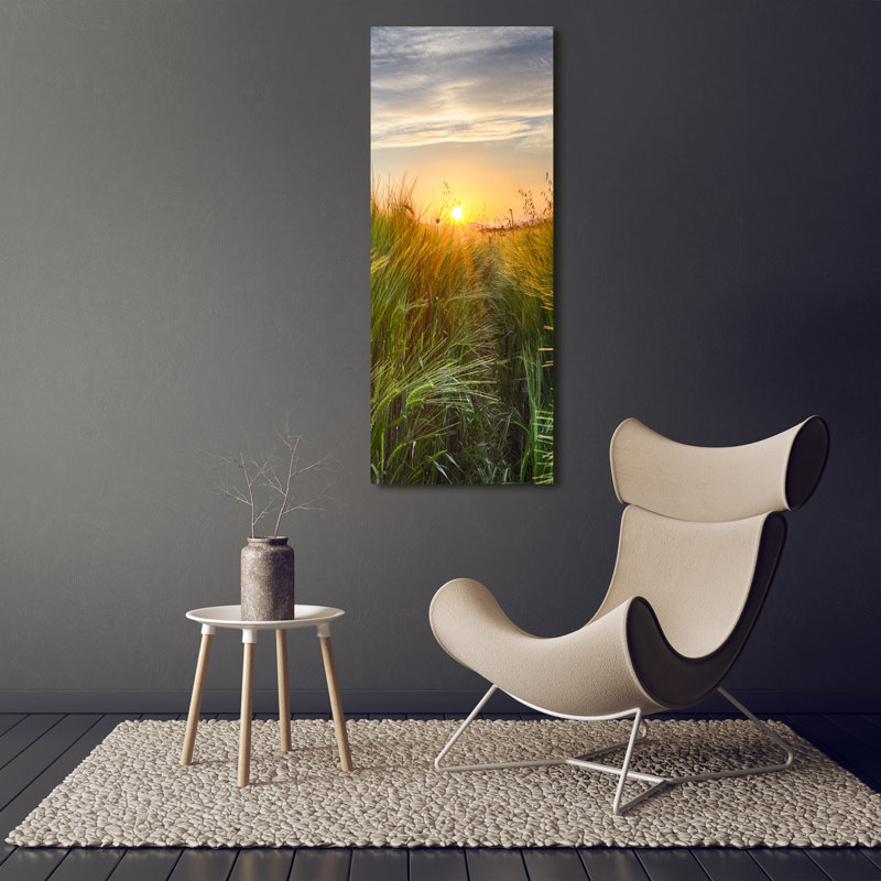 Wheat Field - Wrapped Canvas Print