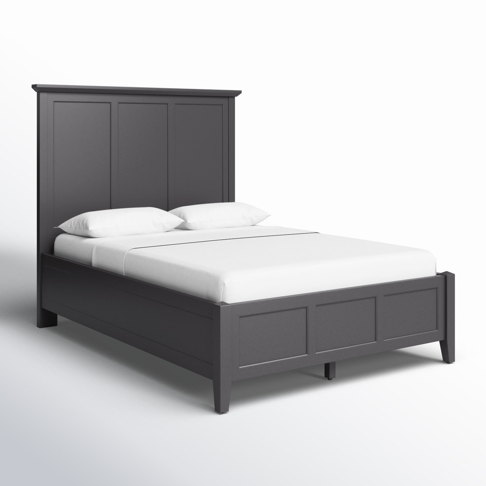 Renee Bed, Full / Double, Raven Black