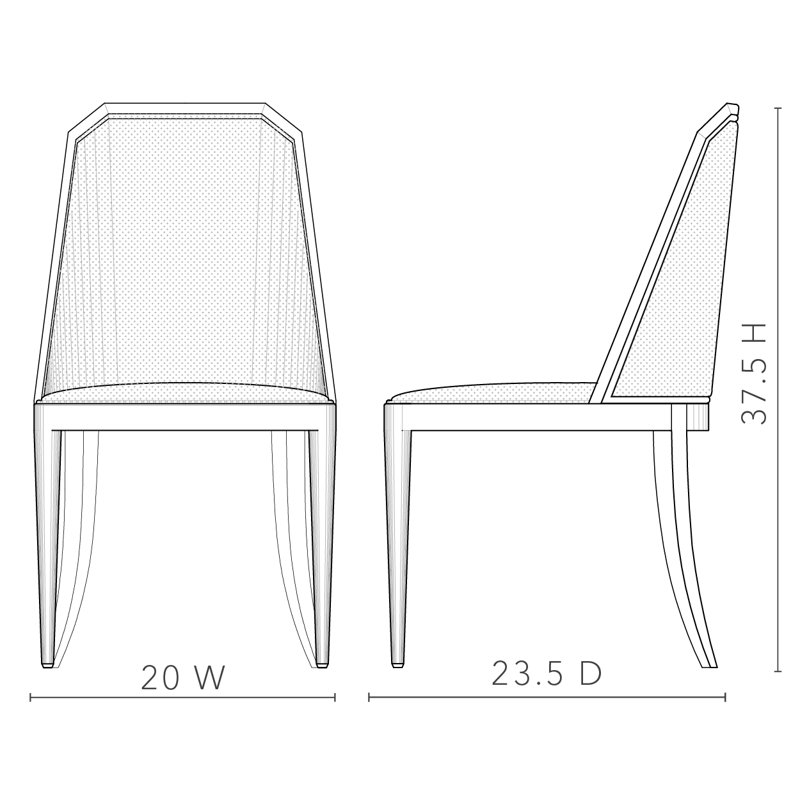 Sonata Upholstered Dining Chair, Harvest Glow