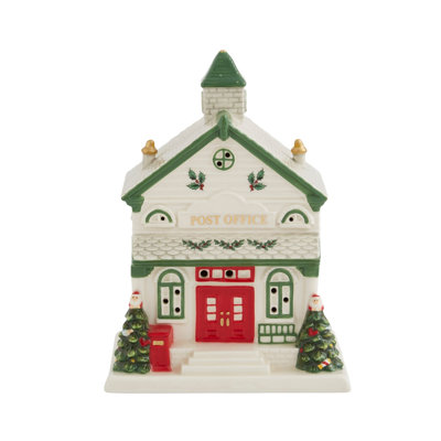 Spode Christmas Tree Led Post Office 6.5"