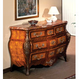 Louis XV 55" Wide 3 Drawer Sideboard