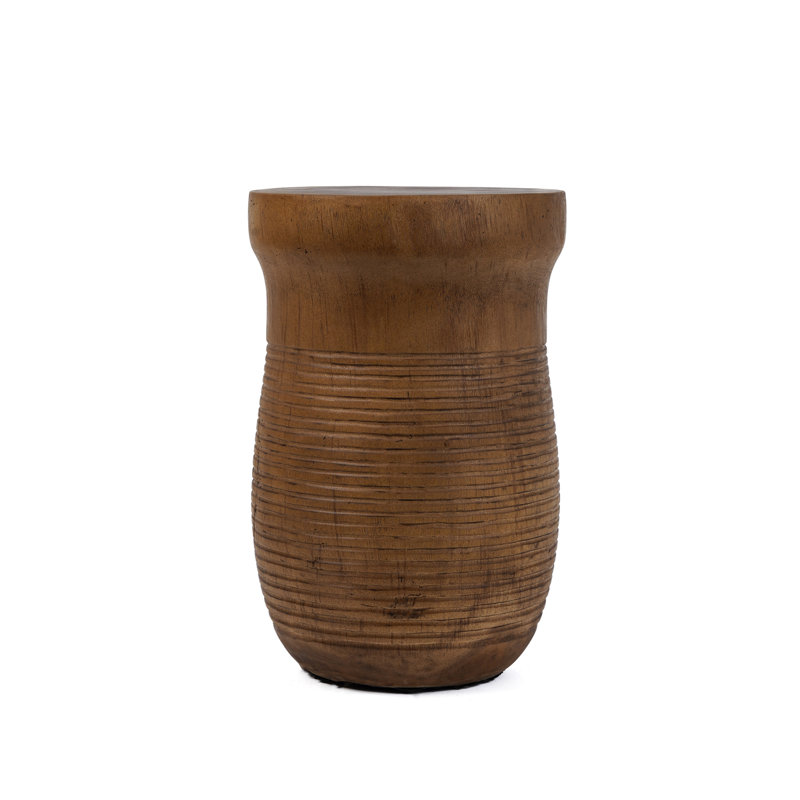 Jeddito Solid Wood Accent Stool