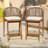 Modern Rope Bar Stools Set of 2-576374802