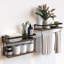 Ensemble de 2 tablettes flottantes murales Purefoy 2 + 1 niveaux-98442985