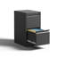 Classeur en métal à 2 tiroirs avec serrure - Rangement bureau / maison Advantage Plus-1169363802