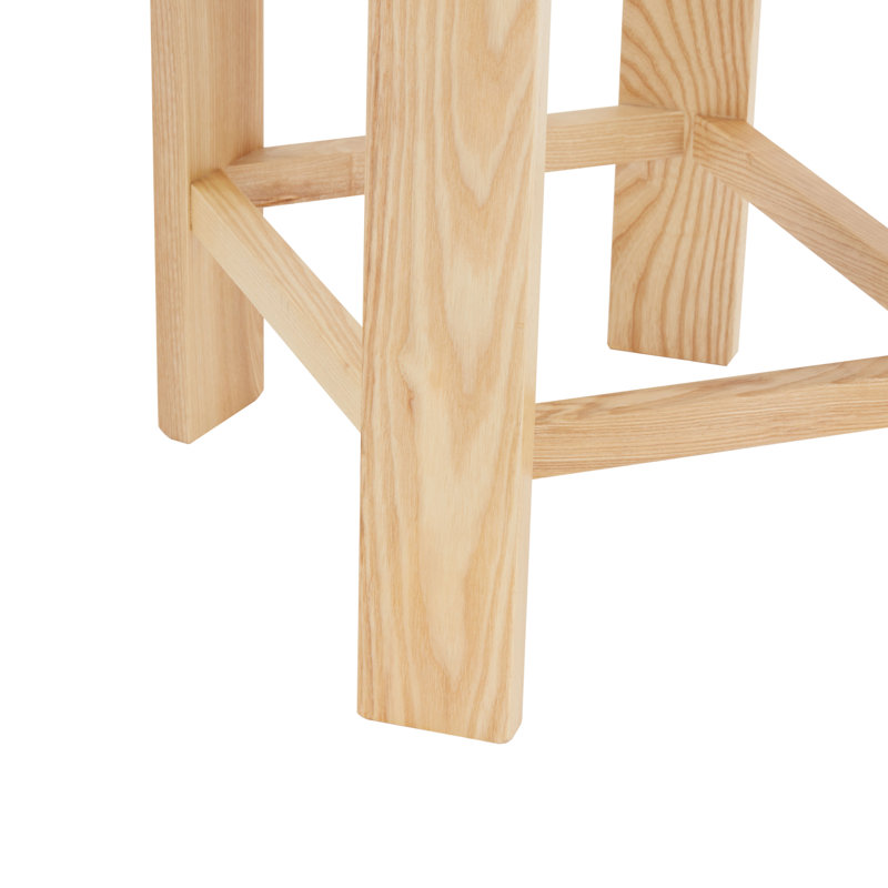 Tabouret de comptoir Eugenia Boucle, Brun