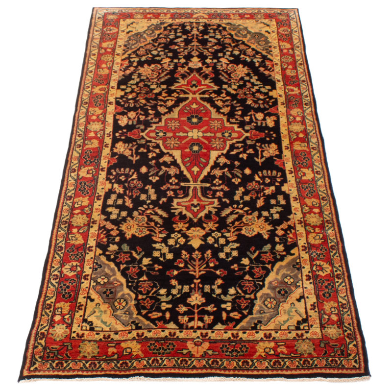 Tapis noir Andelz 4 pi 0 po x 10 pi 2 po