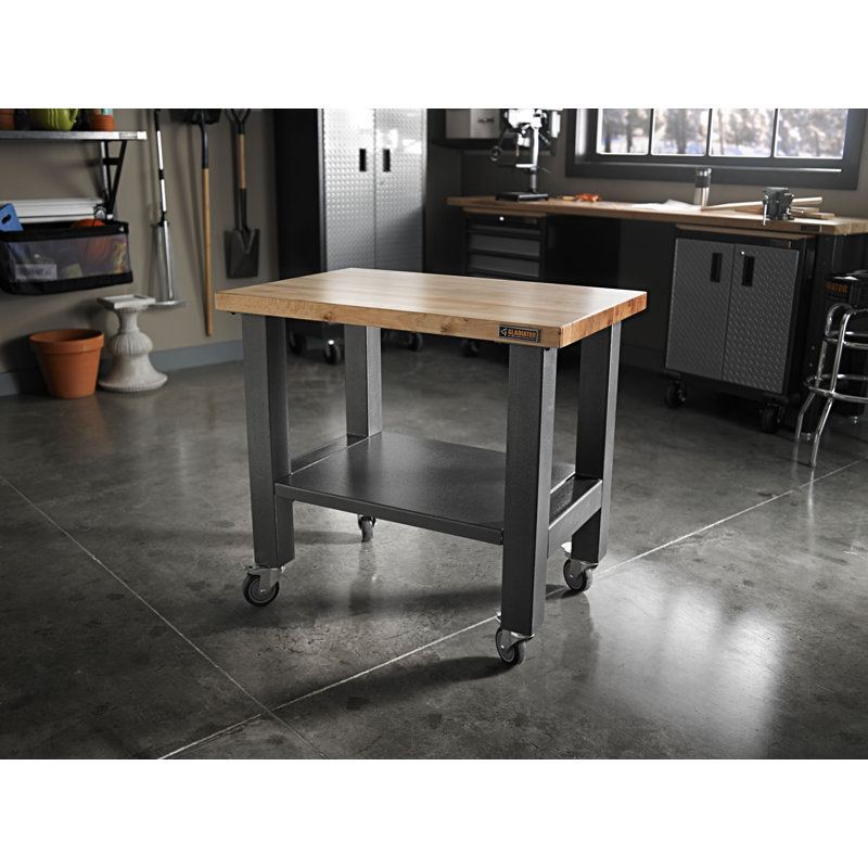 3' Wide Mobile Workstation