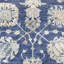 Tapis bleu marine / gris anthracite / ardoise clair / turquoise / avoine / blé noué à la main Flyn-906343173
