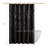 Laurel Black Tufted Semi-Sheer 72x72'' Shower Curtain-510192800-510192984