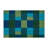 Checkered Blue Indoor and Outdoor Area Rug-28969414