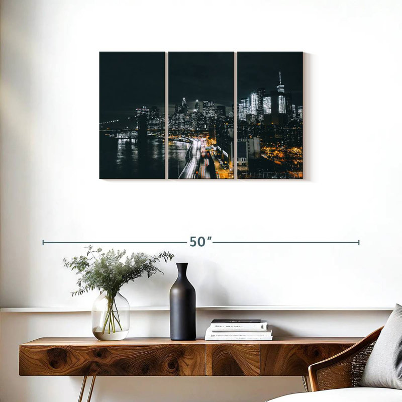 Sireci Late Night Manhattan NY, 20" H x 33" W